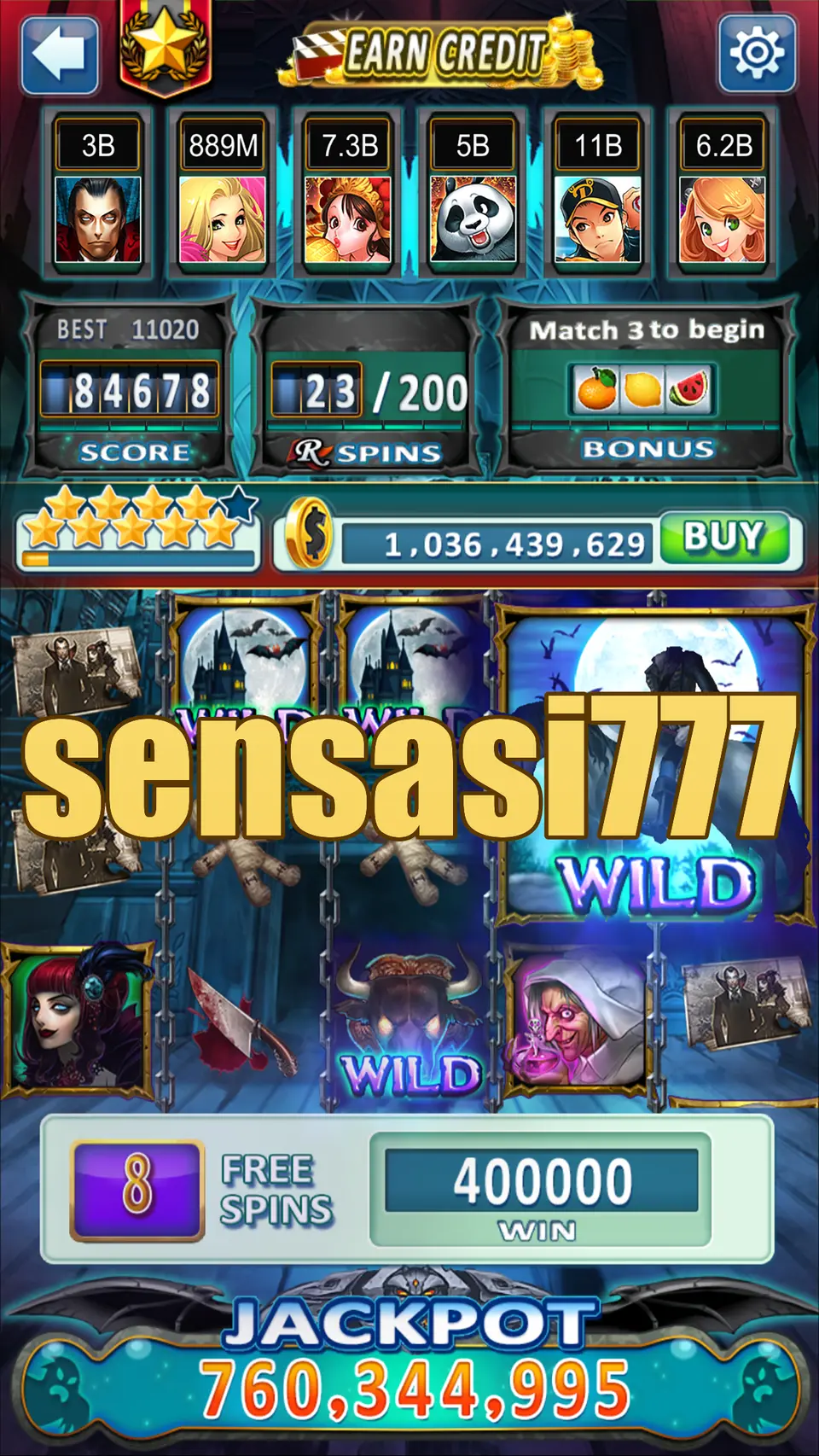 sensasi777 Preview